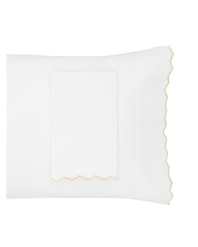 Peacock Alley Calypso Percale Cotton Pillow Cases [Sand]