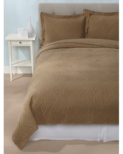 Peacock Alley Sardinia Matelassé Coverlet Set [Driftwood]