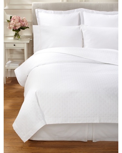 Peacock Alley Villa Matelassé Coverlet [White]