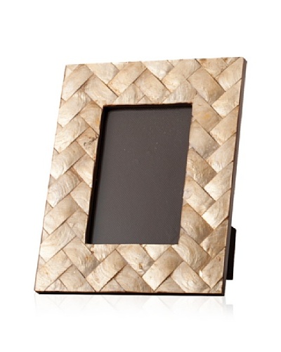 Pearl Dragon Gold Woven Frame