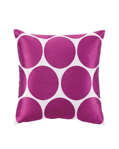 Peking Handicraft Erin Pillow, Pink