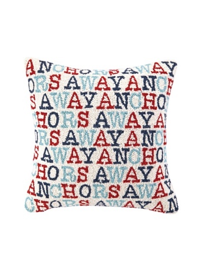 Peking Handicraft Anchor's Away Pillow