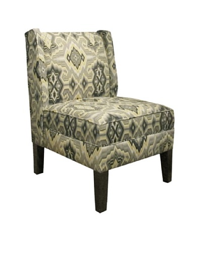 Skyline Wingback Chair, Pebble