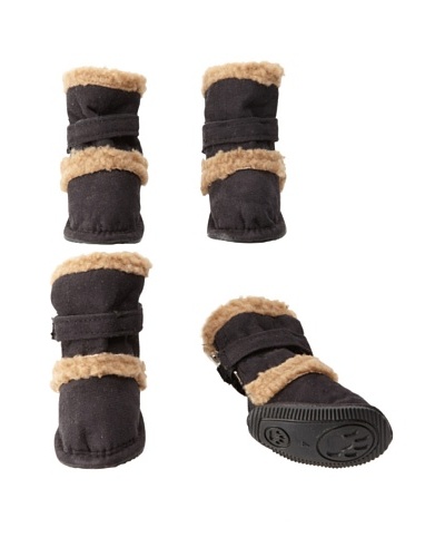 Pet Life Shearling Duggz Dog Shoes