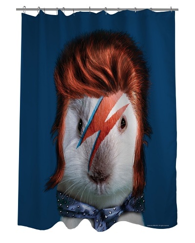 Pets Rock Glam Rock Shower Curtain