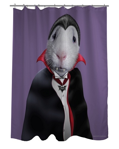 Pets Rock “Dracula” Shower Curtain