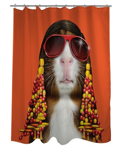 Pets Rock Funk Shower Curtain