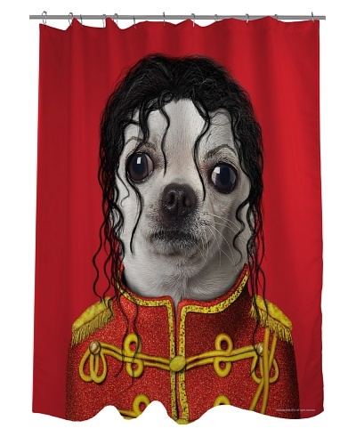 Pets Rock “Pop” Shower Curtain