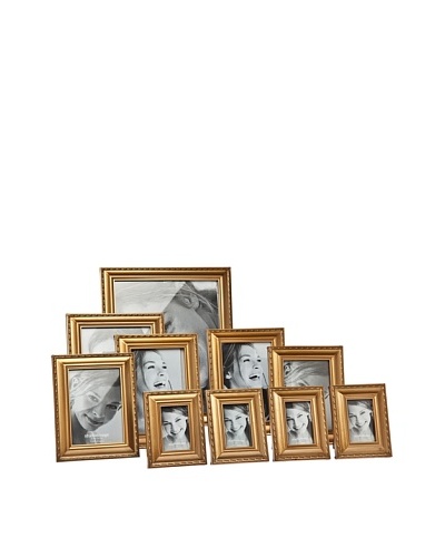 Philip Whitney 10-Piece Gold-Tone Frame Set