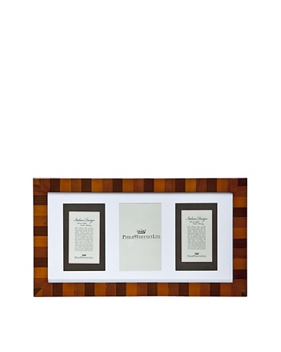 Philip Whitney 3-Opening Multi-Tone Collage Frame