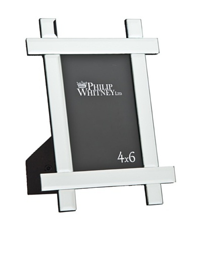 Philip Whitney Mirror Crisscross 4″x6″ Frame