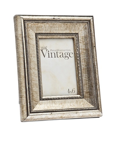 Philip Whitney Vintage Champagne & Black 4″x6″ Frame