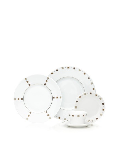 Philippe Deshoulières Limoges Caviar 5-Piece Place Setting