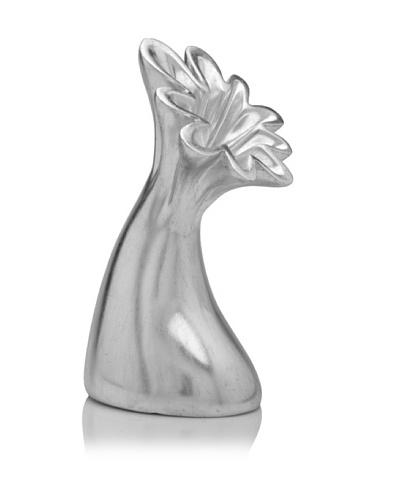 Phillips Collection Anemone Vase, Small [Silver Leaf]