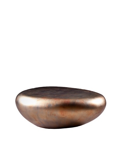 Phillips Collection Pebble Coffee Table, Copper