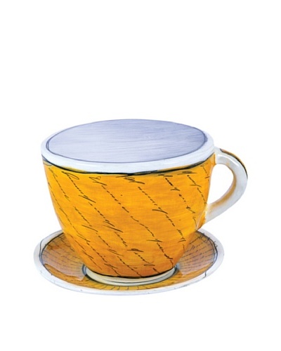 Phillips Collection Delights Coffee Cup, Yellow