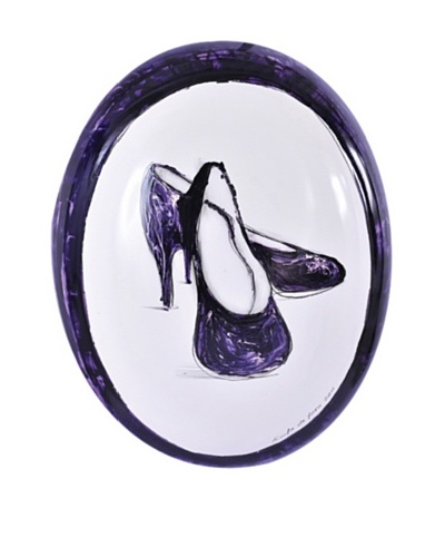 Phillips Collection Desires Purple Dress Shoes Wall Décor, Purple