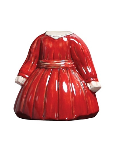Phillips Collection Red Dress Sculpture, Red/Black/White