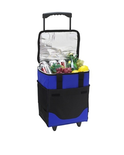 Picnic at Ascot 32 Can Collapsible Rolling Cooler