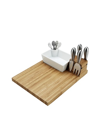 Picnic at Ascot Cutting Board and Tools Set [Natural]