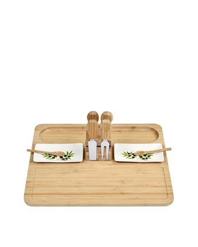 Picnic at Ascot Sherborne Bread and Cheese Set [Bamboo]