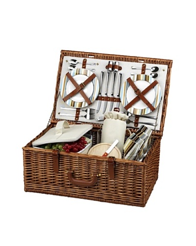 Picnic at Ascot Dorset Basket for 4 [Santa Cruz]