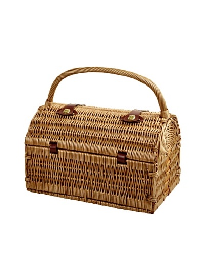 Picnic at Ascot Sussex Picnic Basket for 2 [Wicker/Gazebo]