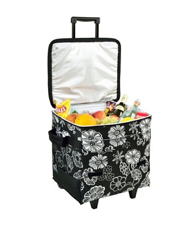 Picnic at Ascot Wheeled Cooler, Night Bloom