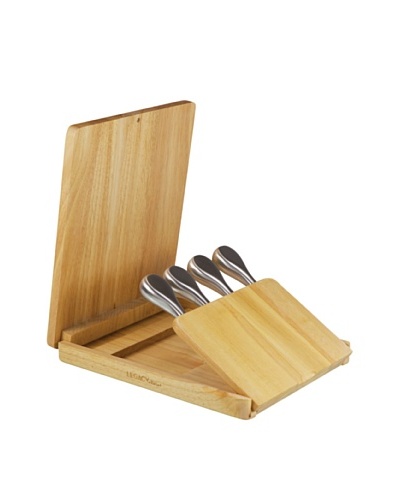Picnic Time Asiago Folding Cutting Board with Tools