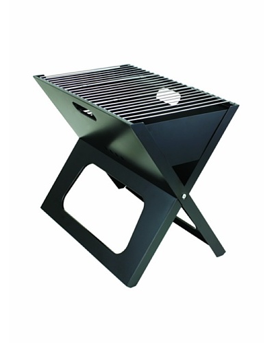 Picnic Time Portable Charcoal X-Grill, Black