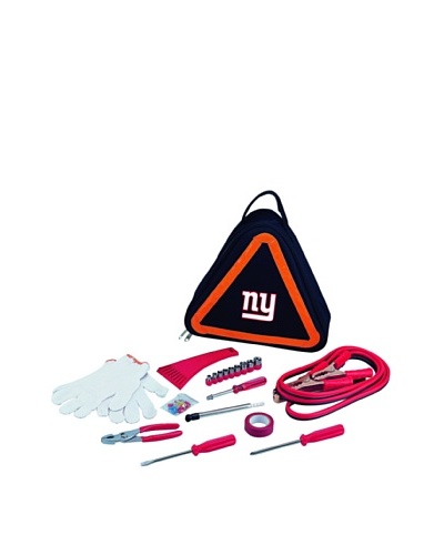 Picnic Time NFL New York Giants Roadside Vehicle Emergency Kit