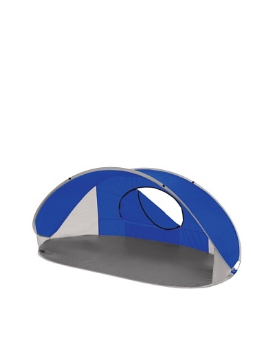 Picnic Time Manta Portable Pop-Up Sun/Wind Shelter [Blue]