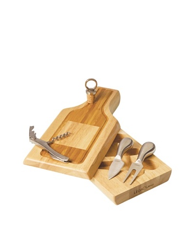Picnic Time Silhouette Cheese Board/Tool Set