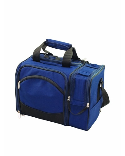 Picnic Time Malibu Insulated Cooler Picnic Tote, Service for 2