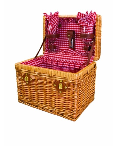 Picnic Time Chardonnay Basket with Wine Service for TwoAs You See