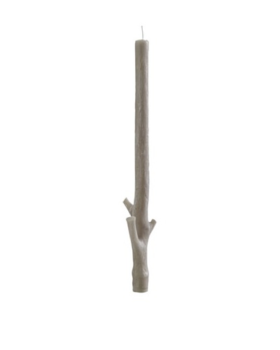 Point a la Ligne Driftwood Taper Candle