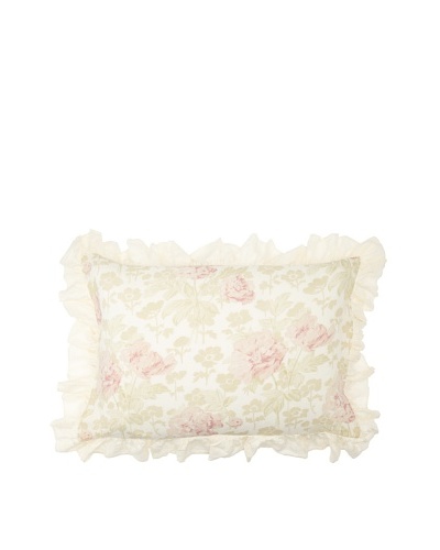 Pom Pom at Home Sofia 4 Ruffle Pillow Sham [Pink/Cream]