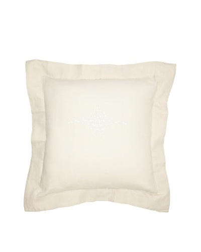 Pom Pom at Home Classica Euro Pillow Sham [Beige/White]