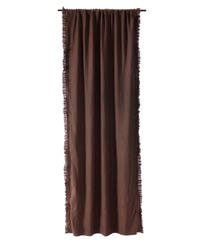 Pom Pom at Home Mathilde Curtain, Chocolate, 42″ x 96″