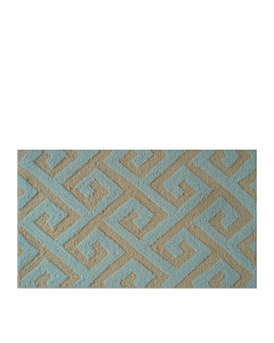 Pop Accents Greek Rug [Yellow/Seafoam]