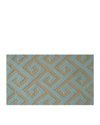 Pop Accents Greek Rug [Yellow/Seafoam]