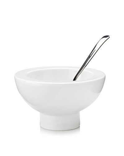 Pordamsa Block Footed Broth Bowl with Spoon