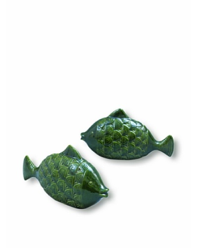 Port 68 Set of 2 Malibu Fish Objects