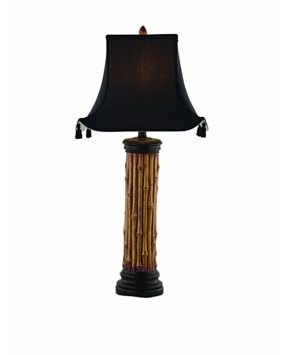 Port 68 Shanghai Lamp, Gold Leaf/Black