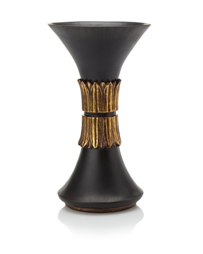 Port 68 Francisco Small Vase, Black, 12