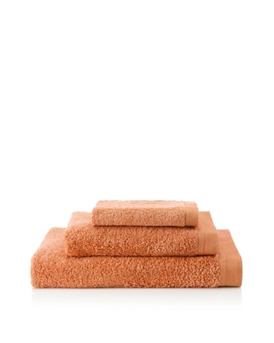 Portugal Home 3 Piece Towel Set, Terracota