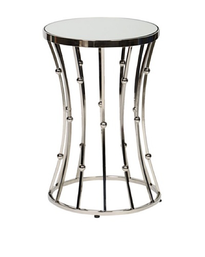 Prima Design Source Wire and Ball Accent Table, Nickel