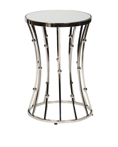 Prima Design Source Wire and Ball Accent Table, Silver