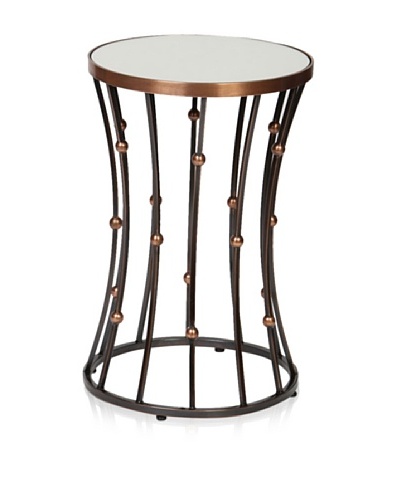 Prima Design Source Wire and Ball Accent Table, Copper