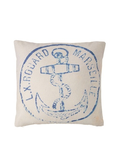 Prints Charming Soho Marseille Anchor Pillow